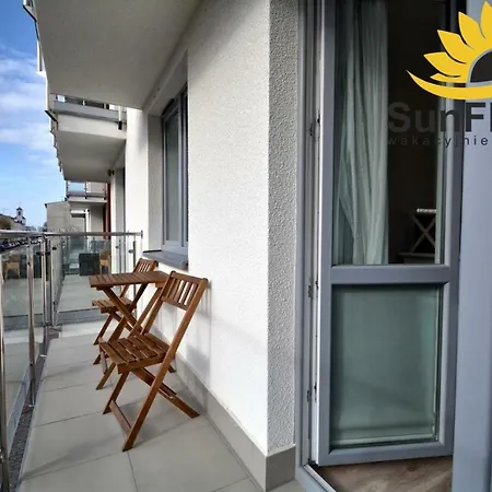 Sunflowers Apartament Morski W Kolobrzegu Apartmán